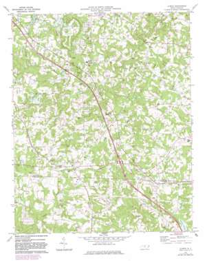 Climax USGS topographic map 35079h6