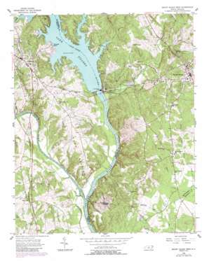 Mount Gilead West topo map