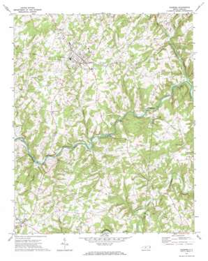 Oakboro USGS topographic map 35080b3
