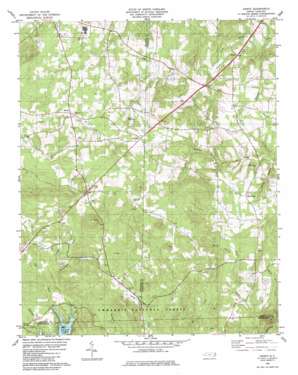 Salisbury USGS topographic map 35080e1