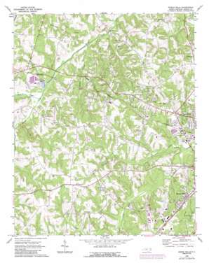 Rowan Mills USGS topographic map 35080f5