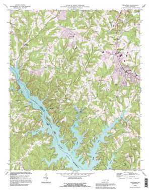 Troutman USGS topographic map 35080f8