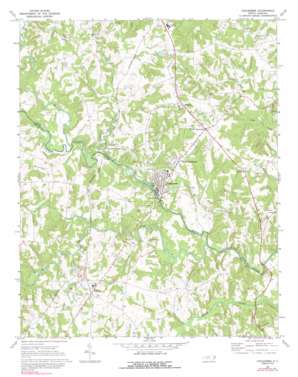 Cooleemee USGS topographic map 35080g5