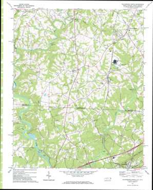 Blacksburg North USGS topographic map 35081b5