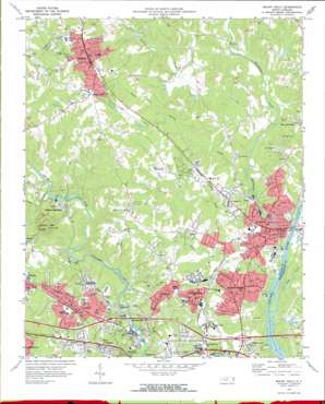 Mount Holly USGS topographic map 35081c1