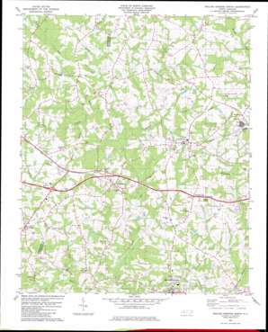 Boiling Springs North topo map