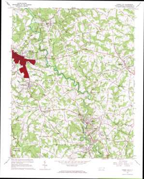 Forest City USGS topographic map 35081c7