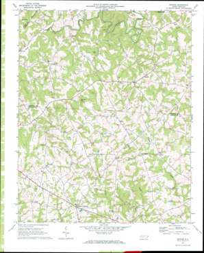 Banoak USGS topographic map 35081e4