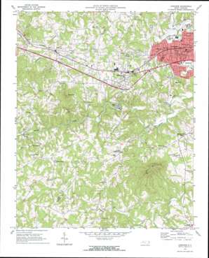 Longview USGS topographic map 35081f4