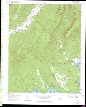 Ashford USGS topographic map 35081g8