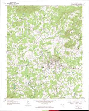 Taylorsville USGS topographic map 35081h2