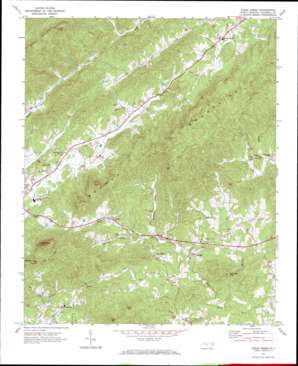 Kings Creek USGS topographic map 35081h4