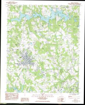 Hendersonville USGS topographic map 35082a1