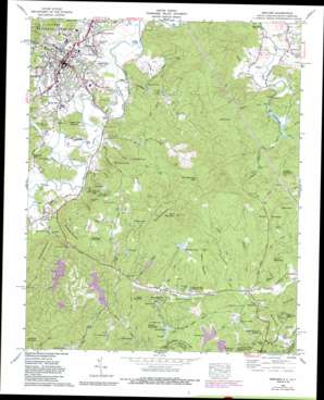 Brevard USGS topographic map 35082b6