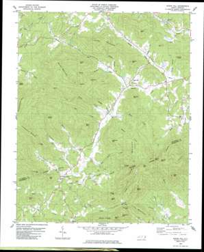 Sugar Hill USGS topographic map 35082e1