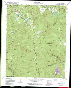 Cashiers topo map