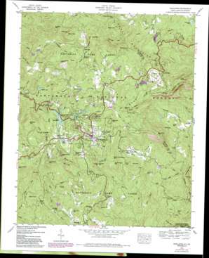 Highlands USGS topographic map 35083a2