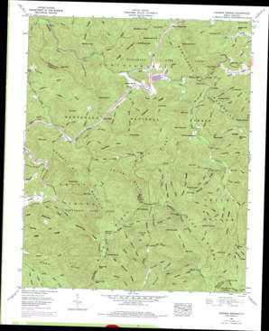 Shooting Creek USGS topographic map 35083a5