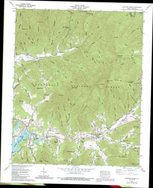Hayesville USGS topographic map 35083a6