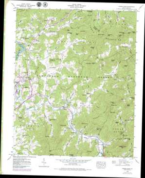 Corbin Knob USGS topographic map 35083b3