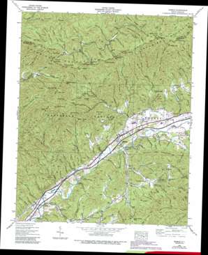 Marble USGS topographic map 35083b8