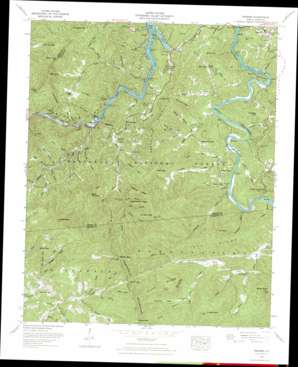 Wesser topo map