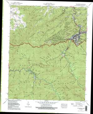 Wear Cove USGS topographic map 35083f5