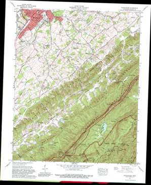 Blockhouse USGS topographic map 35083f8