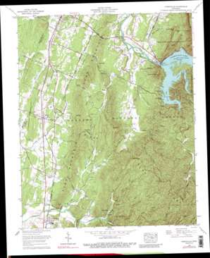 Tennga USGS topographic map 35084a6