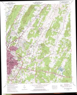 East Cleveland USGS topographic map 35084b7