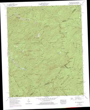 Big Junction USGS topographic map 35084c1