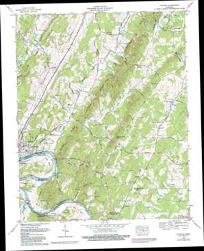 Calhoun USGS topographic map 35084c6
