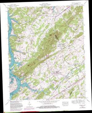 Meadow USGS topographic map 35084f2