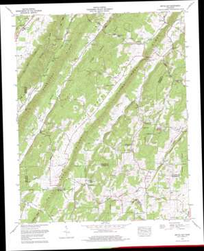 Pattie Gap USGS topographic map 35084f5