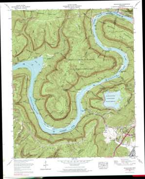 Wauhatchie USGS topographic map 35085a4