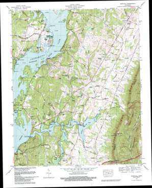 Snow Hill USGS topographic map 35085b1