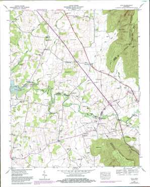 Alto USGS topographic map 35085c8