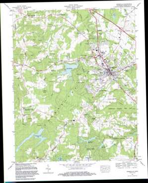 Crossville USGS topographic map 35085h1