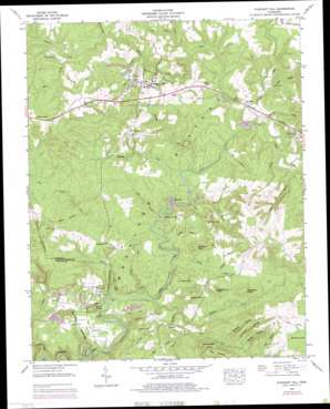 Crossville USGS topographic map 35085h2