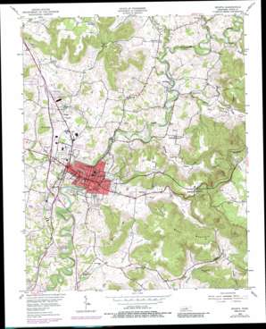 Sparta USGS topographic map 35085h4