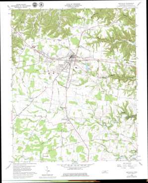 Smithville USGS topographic map 35085h7