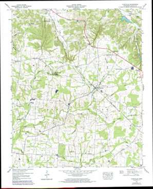 Flintville USGS topographic map 35086a4