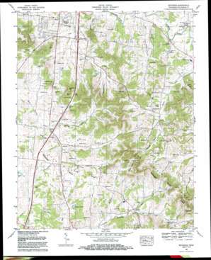 Bethesda USGS topographic map 35086g7