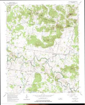 Lascassas USGS topographic map 35086h3