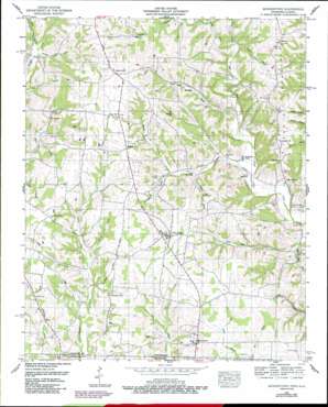 Bonnertown USGS topographic map 35087a3