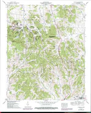 Lynnville USGS topographic map 35087d1