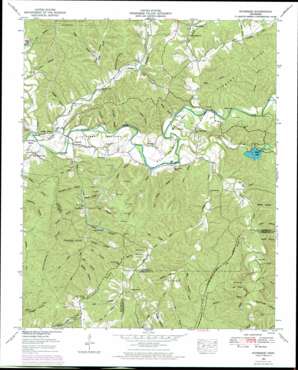 Riverside topo map