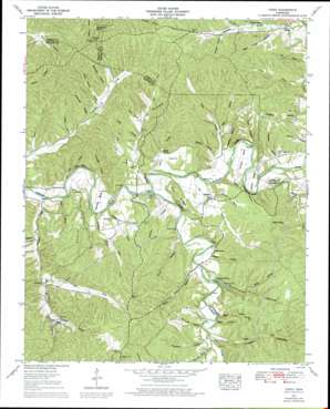 Topsy USGS topographic map 35087d6