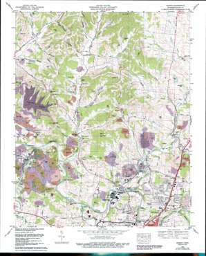 Godwin USGS topographic map 35087f1