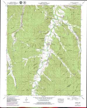 Sunrise USGS topographic map 35087f4